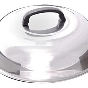 Blackstone Signature Griddle Accessories - 12 Inch Round Basting Cover - Stainless Steel - Cheese Melting Dome and Steaming Cover - Best for Use in Flat Top Griddle Grill Cooking Indoor or Outdoor