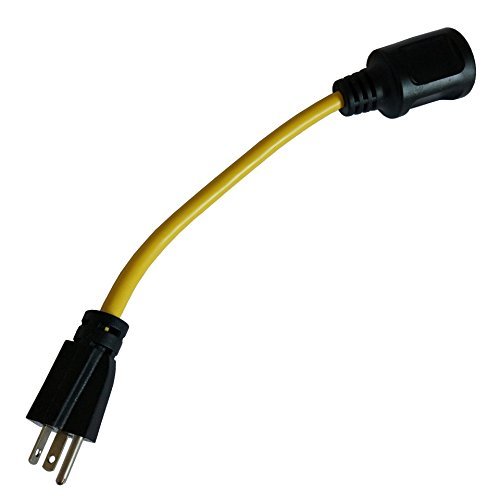 Parkworld 884852 Generator 20A to RV 30A Power Adapter Cord 5-20P Male to TT-30R Female