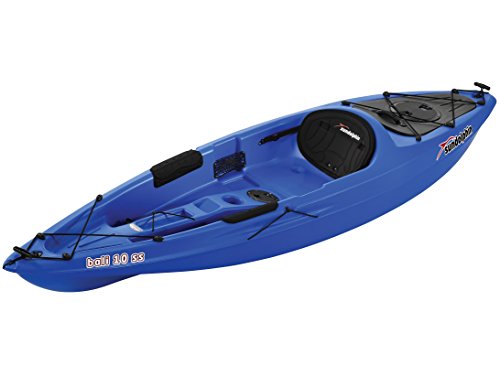 SUNDOLPHIN Sun Dolphin Bali SS Sit-on top Kayak (Blue, 10-Feet)