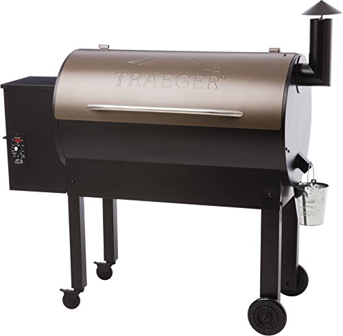 Traeger Grills TFB65LZBC Texas Elite 34 Wood Pellet Grill & Smoker, 646 Sq. In. Cooking Capacity, Bronze