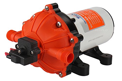 SEAFLO 12V 5.5 GPM 60 PSI Water Diaphragm Pressure Pump