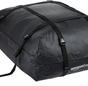 AmazonBasics Rooftop Cargo Carrier Bag, Black, 15 Cubic Feet