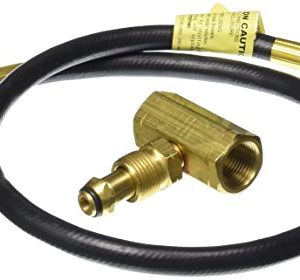 Mr. Heater 2-Tank Hook-Up Kit with Tee and 30-Inch Hose Assembly with P.O.L. Male Ends