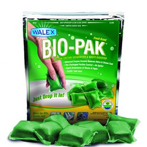 Walex BOI-11530 Bio-Pak Natural Holding Tank Deodorizer and Waste Digester Drop-Ins, Alpine Fresh Scent (10 count)