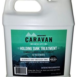 Caravan "Full-timer's RV Holding Tank Treatment - Natural, eco-Friendly, probiotic Bacteria Enzyme Formula - New and Different Microbial-Based Approach to Eliminate Toilet Odor (16 Treatments)