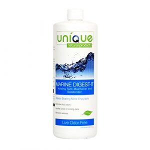 Unique Marine Digest-It Holding Tank Treatment - 32 oz. | Liquefies Waste and Eliminates Odors Without Masking | For Black and Gray Tanks | No Strong Fragrances