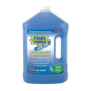 Valterra Pure Power Blue Waste Digester and Odor Eliminator - 128-Ounce Bottle