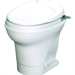 Aqua-Magic V RV Toilet Hand Flush / High Profile / White - Thetford 31667