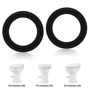 Kohree RV Toilet Flush Ball Ring Seal Kit Replacement Gaskets Sealand Parts for Dometic RV Toilets 300 310 320 - Equivalent to Part Number 385311658 (2 Pack)