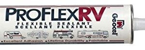 Geocel 28127V Pro Flex Bright White RV Flexible Sealant - 10 oz.