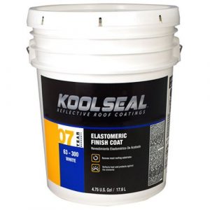 KST COATING KS0063300-20 White Roof Coat, 4.75 Gallon