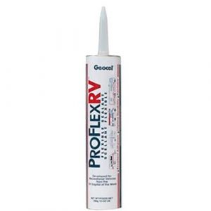 RV Trailer Camper Sealants Proflex Rv Flexible Sealant Clear 10 Oz. Geocel Quantity 4