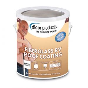 Dicor RPFRC1 Fiberglass RV Roof Coating - 1 Gallon