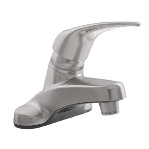 Dura Faucet (DF-PL100-SN RV Single Lever Bathroom Faucet (Brushed Satin Nickel)