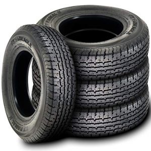 Set of 4 (FOUR) Transeagle ST Radial II Steel Belted Premium Trailer Tire-ST225/75R15 117/112L LRE 10-Ply