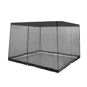 Z-Shade Bug Screen Instant Outdoor Gazebo Screenroom Only, Black