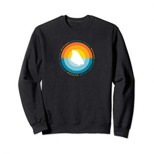 Mackinac Island Michigan Graphic Sweatshirt