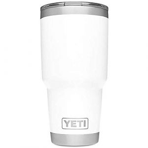 YETI Rambler 30 oz Stainless Steel Vacuum Insulated Tumbler w/MagSlider Lid, White