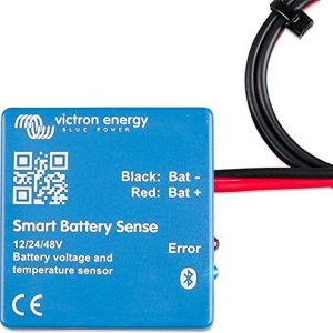 Victron Smart Battery Sense Long Range (up to 10m) - Wireless Battery Voltage/Temperature Sensor for Victron MPPT Solar Chargers.