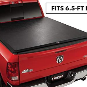 TruXedo TruXport Soft Roll Up Truck Bed Tonneau Cover | 246901 | fits 09-18, 19-20 Classic Ram 1500, 2500, 3500 with or without Multifunction tailgate 6'4" bed