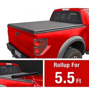 MAXMATE Soft Roll Up Truck Bed Tonneau Cover for 2015-2020 Ford F-150 | Styleside 5.5' Bed