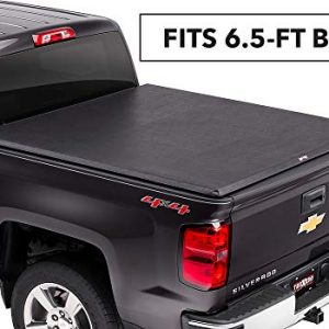 TruXedo TruXport Soft Roll Up Truck Bed Tonneau Cover | 281101 | fits 99-07 GMC Sierra & Chevrolet Silverado 1500 Classic 6'6" bed