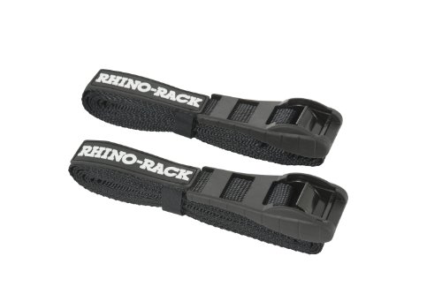 Rhino-Rack Tie Down Straps with Buckle Protector, 11-Feet 5-Inch