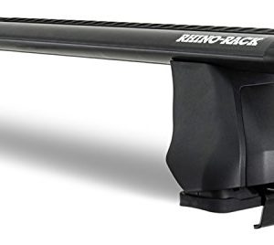 Rhino-Rack USA JA8133 2500 Multi Fit Vortex Aero Roof Rack System Incl. Mount Kit 2 Black Vortex Aero Bars 4 Legs Length 1500mm 2500 Multi Fit Vortex Aero Roof Rack System