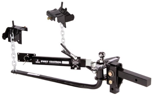 Husky 31986 Round Bar Weight Distribution Hitch Package - 600 lb. Tongue Weight Capacity