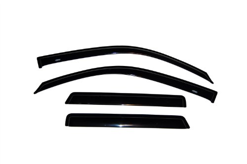 Auto Ventshade 94802 Original Ventvisor Side Window Deflector Dark Smoke, 4-Piece Set for 2002-2009 GMC Envoy & Saab 9-7X, 2002-2004 Oldsmobile Bravada, 2004-2007 Buick Ranier, 2004-2008 Isuzu Ascender