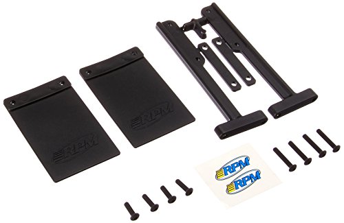 RPM 81012 Mud Flaps Bumper Slash Black