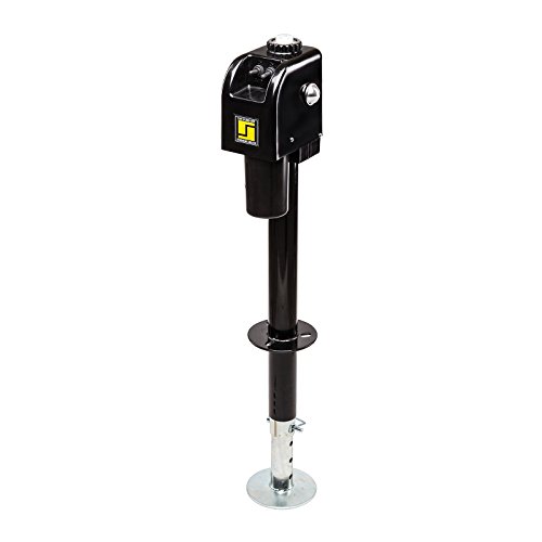 Stromberg Carlson JET-3755 Black 3500 lb. Electric Tongue Jack with Light