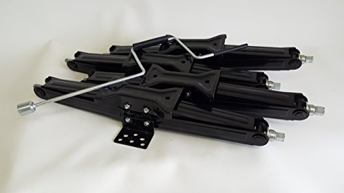 Class A Customs 4 Pack of 24 2,500# RV Trailer Camper Scissor Jacks w/Crank Handle