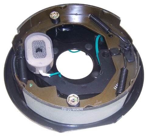 Husky 30793 10" x 2.25" Left Handed Electric Brake Assembly - 2300 to 3500 lbs. Load Capacity