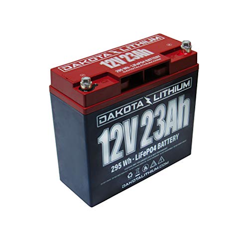 Dakota Lithium | 12V 23Ah LiFePO4 | 11 Year USA Warranty 2000+ Deep Cycle Battery