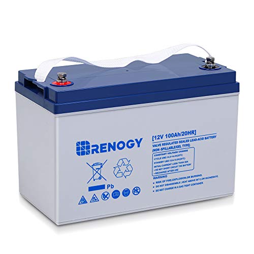 Renogy Deep Cycle Hybrid Gel 12 Volt 100Ah Battery