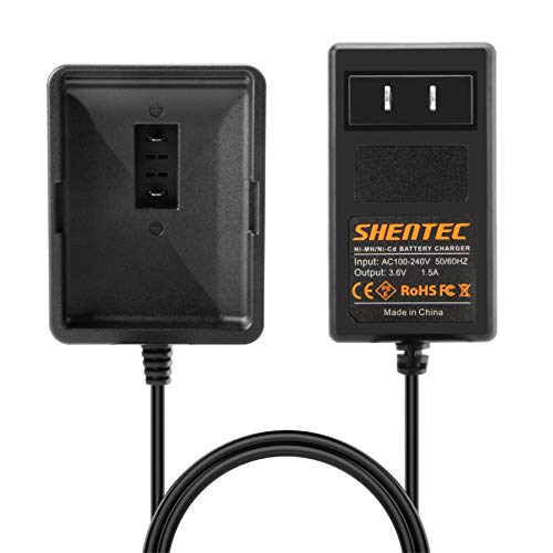 Shentec 12V Li-Ion Charger C123D Compatible with RYOBI CB120L CB121L BPL-1220 130503001 130503005 Pod Style Battery (Not for Ni-MH/Ni-CdBattery)