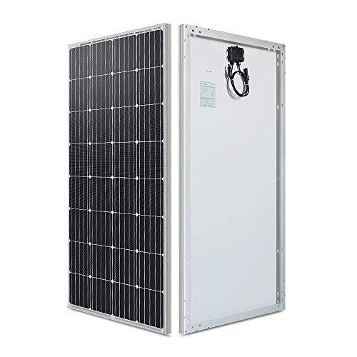 Renogy Solar Panel 160 Watt 12 Volt Monocrystalline, 160W Compact Design