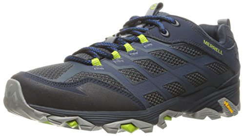 Merrell Men's Moab FST Hiking Shoe, Navy, 11.5 M US